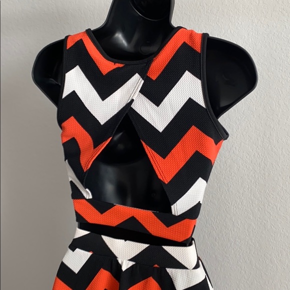 Open back Co-ord skirt set - Picture 3 of 4